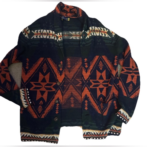Polo Ralph Lauren Navajo Cardigan - Picture 1 of 4